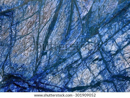onyx marble granite, the texture of natural stone, blue background