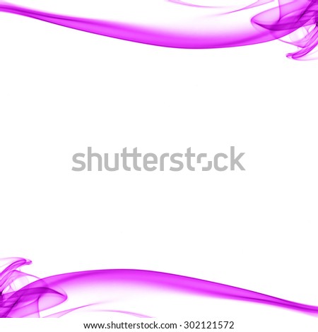 Abstract purple smoke background with space.