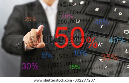 business man search 50%