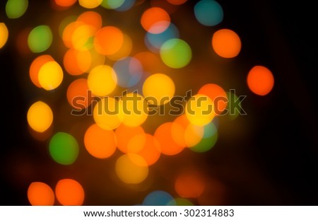 Abstract blurry bokeh background 