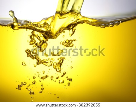yellow drink background