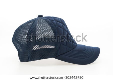 Baseball cap isolated on white background