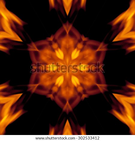 Abstract kaleidoscopic pattern. Seamless tiles with symmetrical pattern. Colorful background template for different design uses.