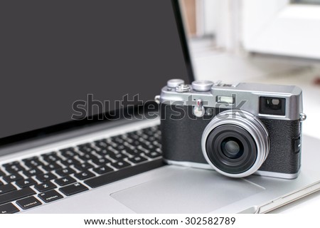camera on the computer