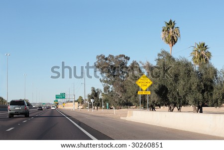 Arizona Photo Enforcement Zone on Interstate-17, Phoenix