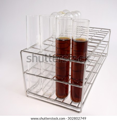 Reagent in test tube