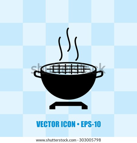 Very Useful Icon Of Barbecue. Eps-10.