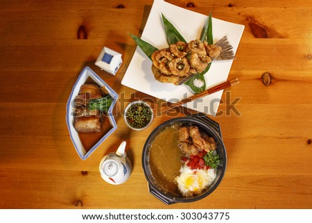 japanese food set