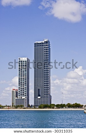 Modern architecture in Miami Florida