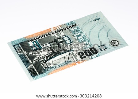 200 escudos of Cabo Verde. Cape Verdean escudos is the main currency of Cape Verde