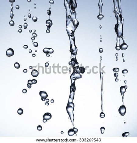 Water Drop and Droplets