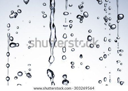 Water Drop and Droplets