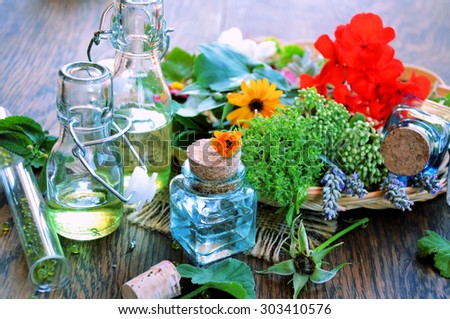 preparations of medicinal herbs