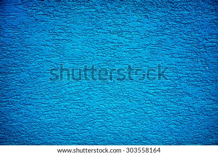 Blue wall background. Architectural theme. Retro style.