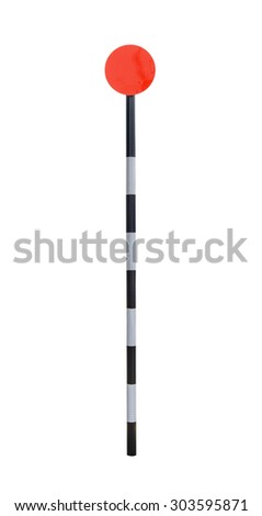 Pedestrian crossing sign of New Zealand isolated on a white background
