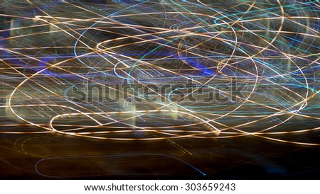 light line effect, abstract background