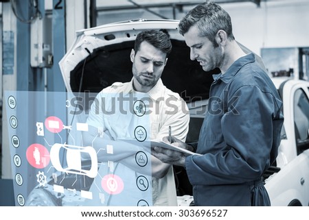 Engineering interface against customer listening to his mechanic