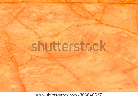 Orange marble texture background.