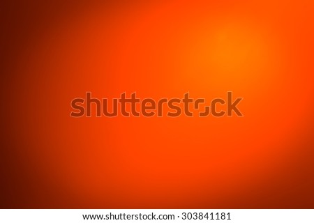 Orange gradient background abstract.