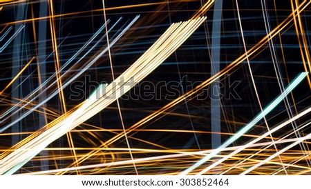 light line effect, abstract background