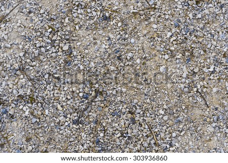 large gravel texture or background
