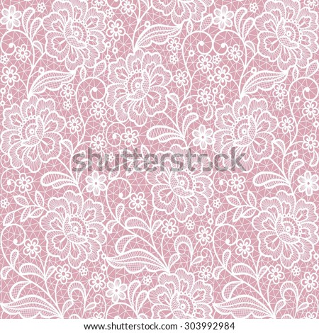 seamless lace floral background