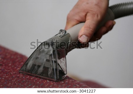 Cleaning carpet Royalty-Free Stock Photo #3041227