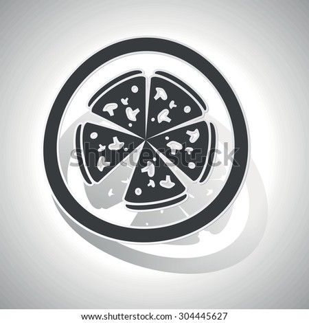 Pizza sticker icon