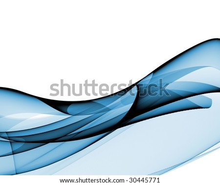 abstract wave composition