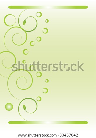abstract green vector background