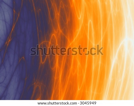 glowing fantasy abstract