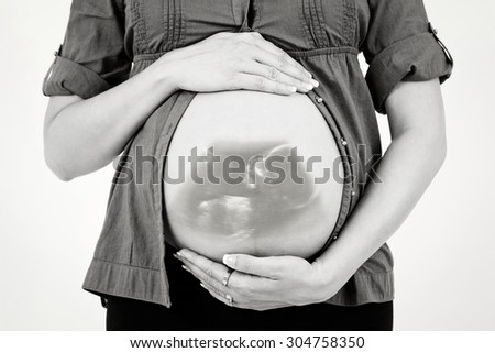 Prenatal life Royalty-Free Stock Photo #304758350