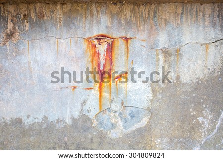 Cracked concrete or cement floor texture background

