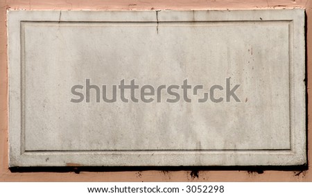 Rome, empty street sign - space for text -