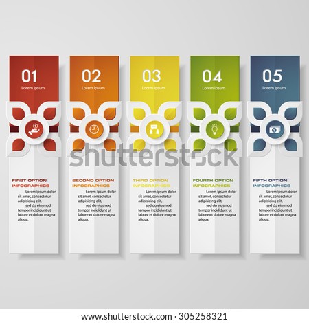 Design clean number banners template/graphic or website layout. Traditional Thailand contemporary style. Vector.