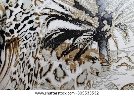 textile leopard