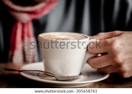  Cup of Cappuccino Coffee 