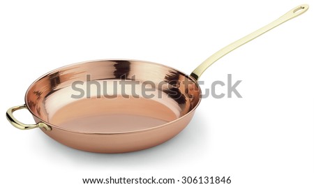 copper pan Royalty-Free Stock Photo #306131846