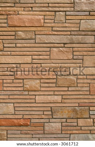 stone brick wall texture, background