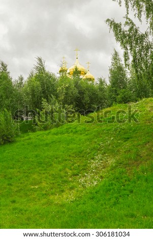 Orthodox Christian temple is located at the highest point in the city