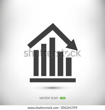 graph vector icon