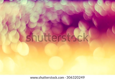 Abstract bokeh background
