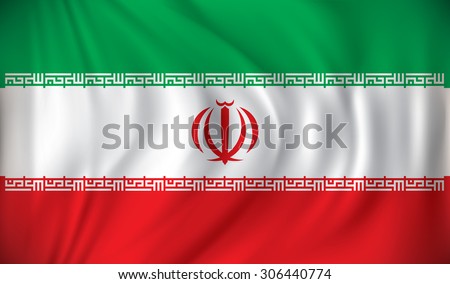 Flag of Iran - vector illustration