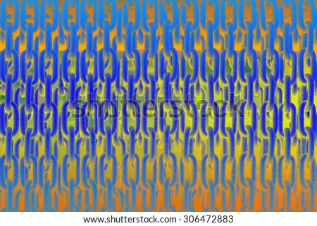 Abstract background, Difference colorful background, colorful of curtain chain.