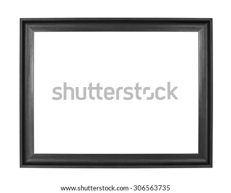 Classic frame isolated on white background