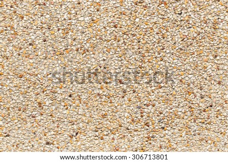 Background surface of gravel stone terrazzo floor