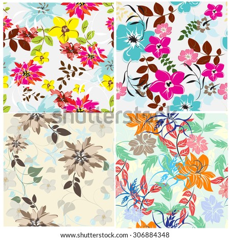 Floral Seamless Pattern - Illustration
Flower, Single Flower, Floral Pattern, Pattern, Backgrounds
