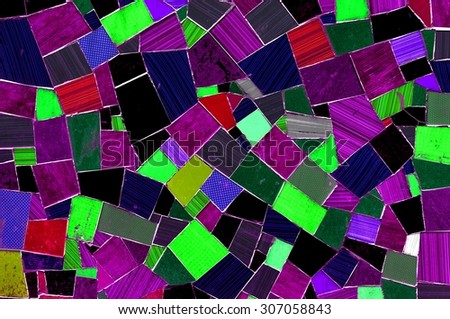 Colorful mosaic suitable as background 