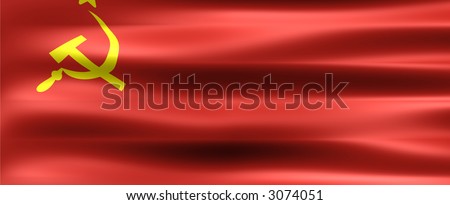 CCCP Background Flag - Symbol of a ex-country