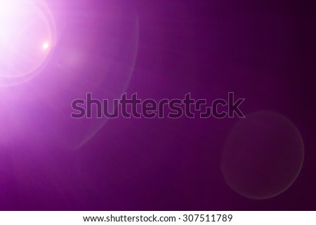 Lighting purple flare abstract